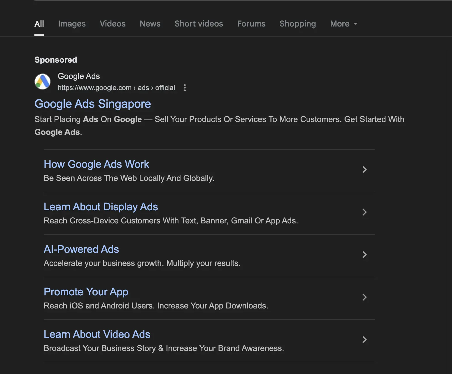 AI generating Google Ads headlines and descriptions